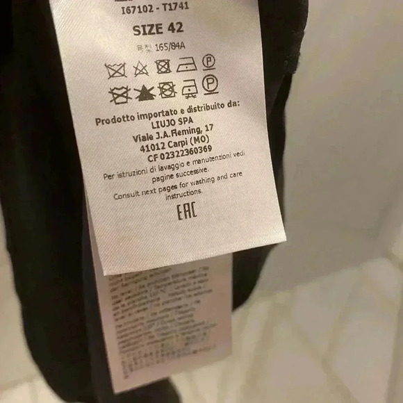 Liu Jo Silk Black Top - Picture 4 of 5